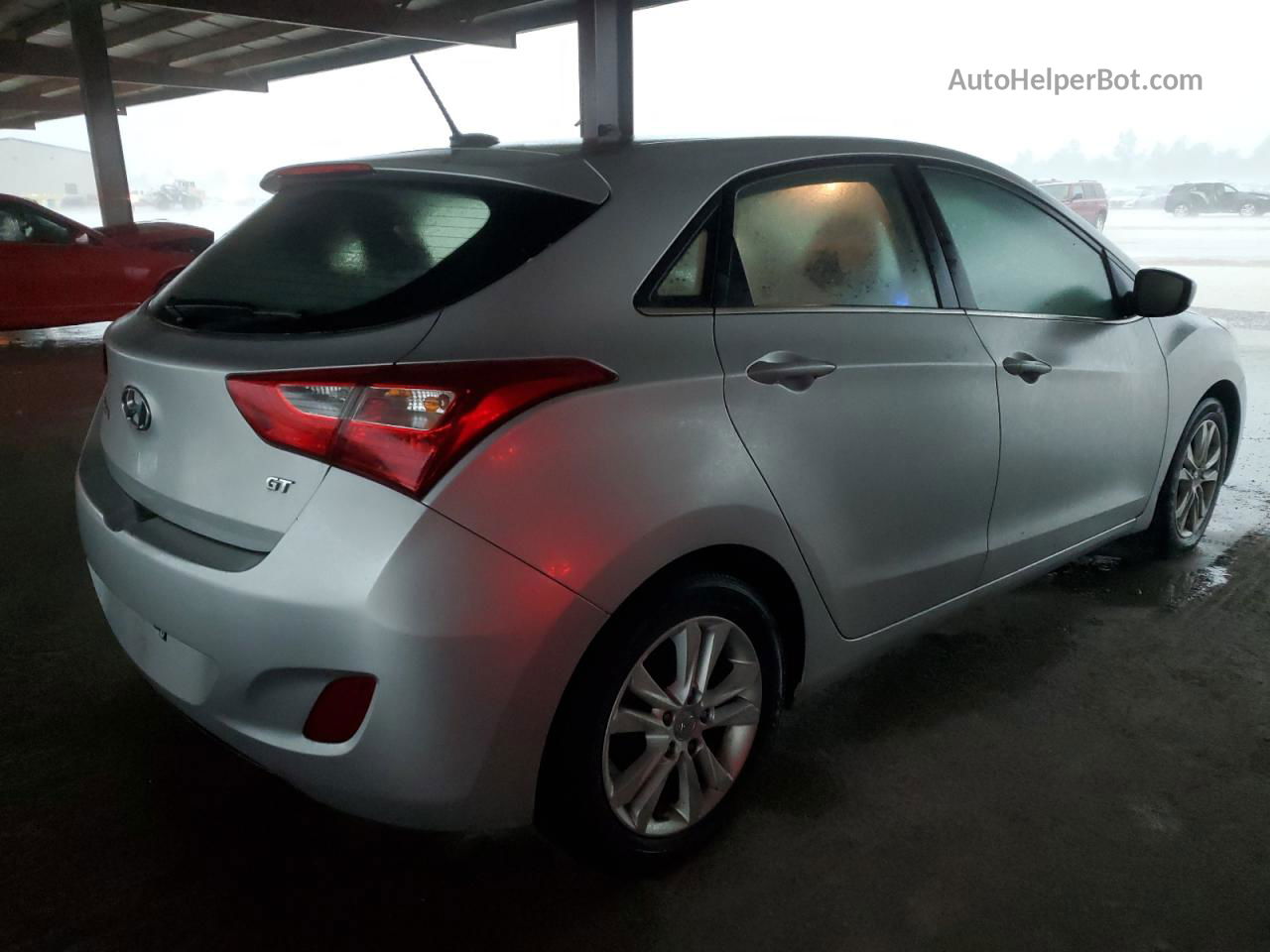 2014 Hyundai Elantra Gt  Silver vin: KMHD35LH2EU184781