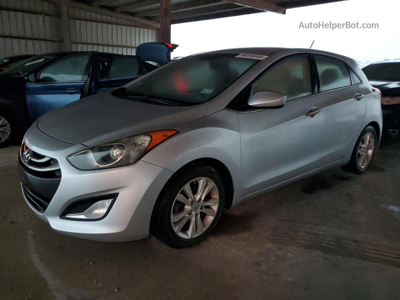 2014 Hyundai Elantra Gt  Silver vin: KMHD35LH2EU184781