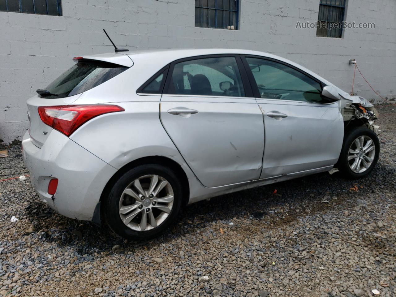 2014 Hyundai Elantra Gt  Серебряный vin: KMHD35LH2EU203877