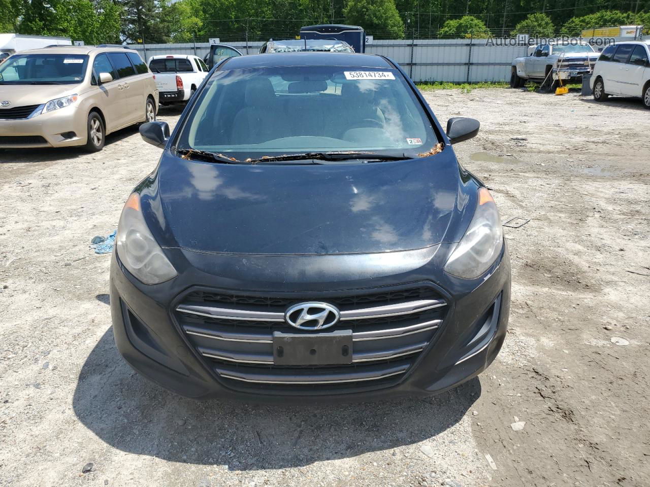 2016 Hyundai Elantra Gt  Black vin: KMHD35LH2GU276735