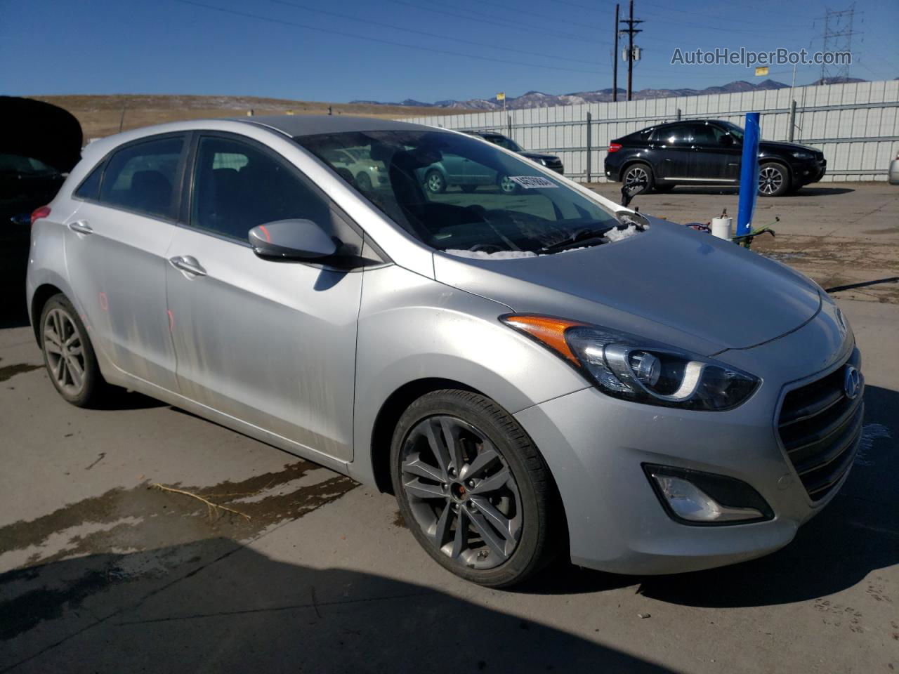 2016 Hyundai Elantra Gt  Серебряный vin: KMHD35LH2GU284382