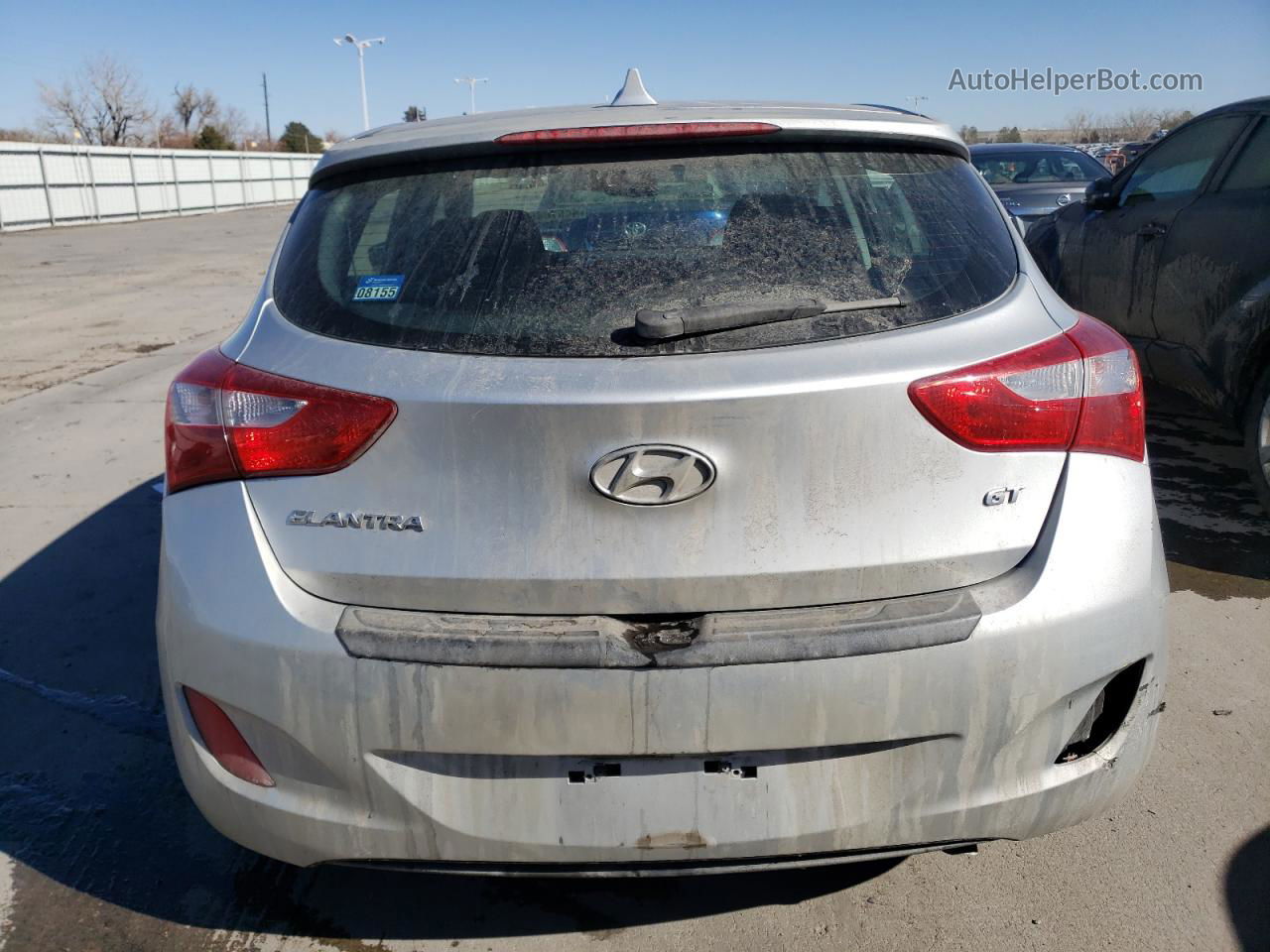 2016 Hyundai Elantra Gt  Silver vin: KMHD35LH2GU284382