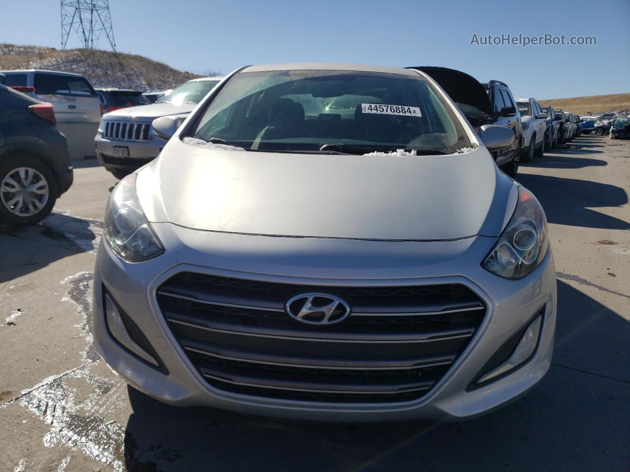 2016 Hyundai Elantra Gt  Silver vin: KMHD35LH2GU284382