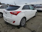 2016 Hyundai Elantra Gt  White vin: KMHD35LH2GU305621