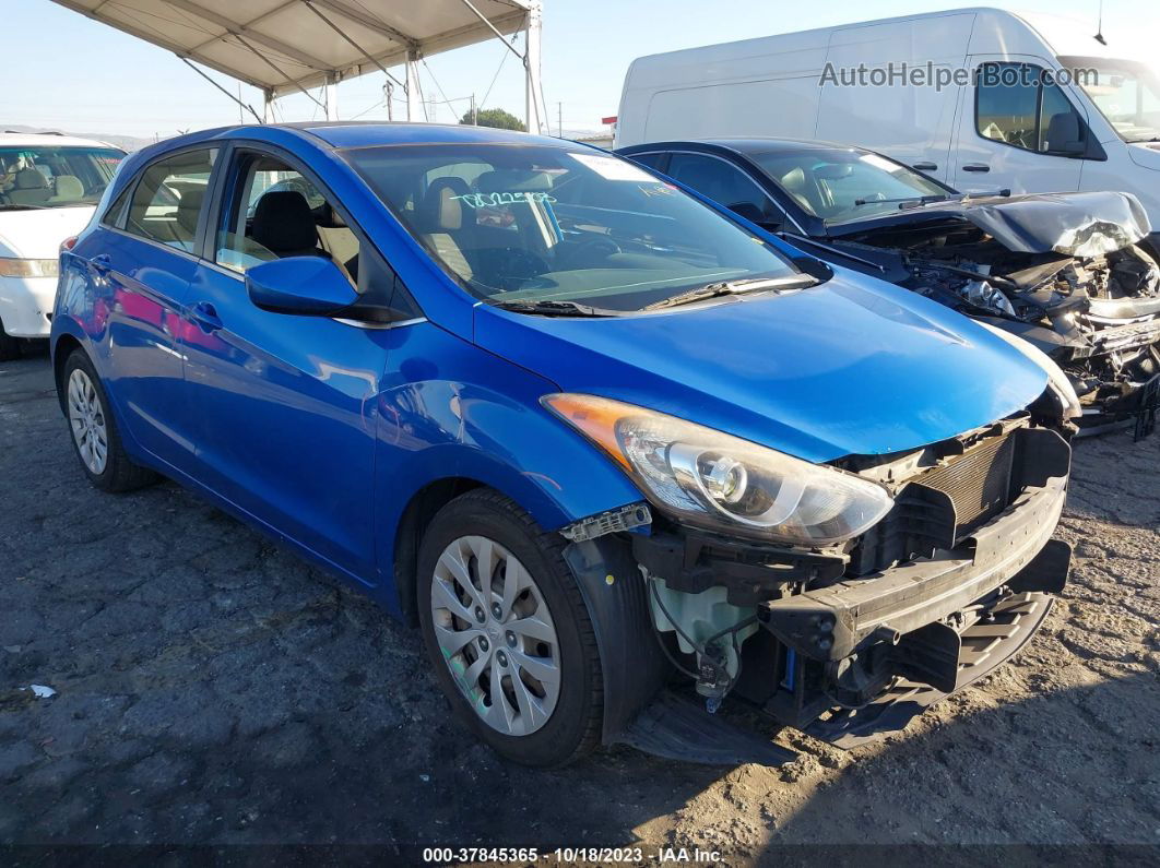 2017 Hyundai Elantra Gt Blue vin: KMHD35LH2HU353377