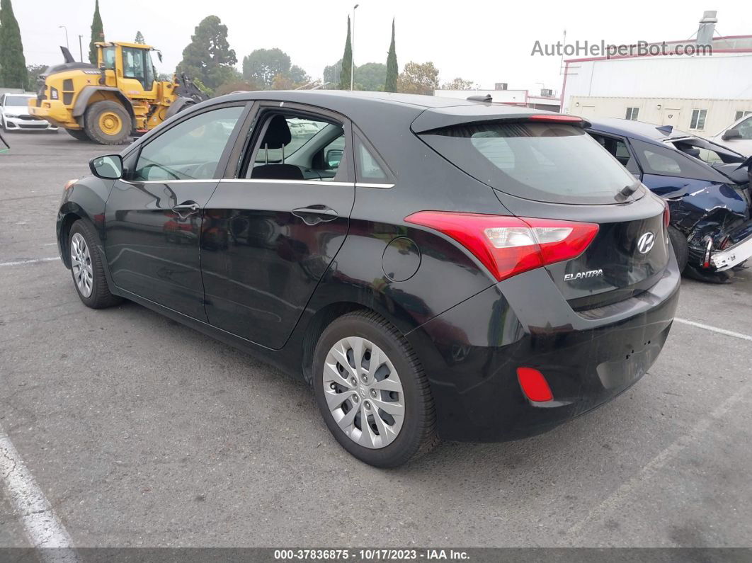 2017 Hyundai Elantra Gt Black vin: KMHD35LH2HU354786