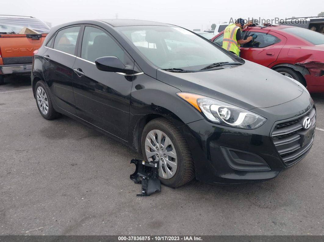 2017 Hyundai Elantra Gt Black vin: KMHD35LH2HU354786