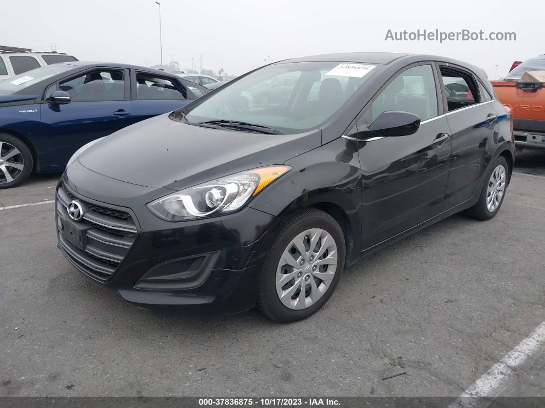 2017 Hyundai Elantra Gt Black vin: KMHD35LH2HU354786