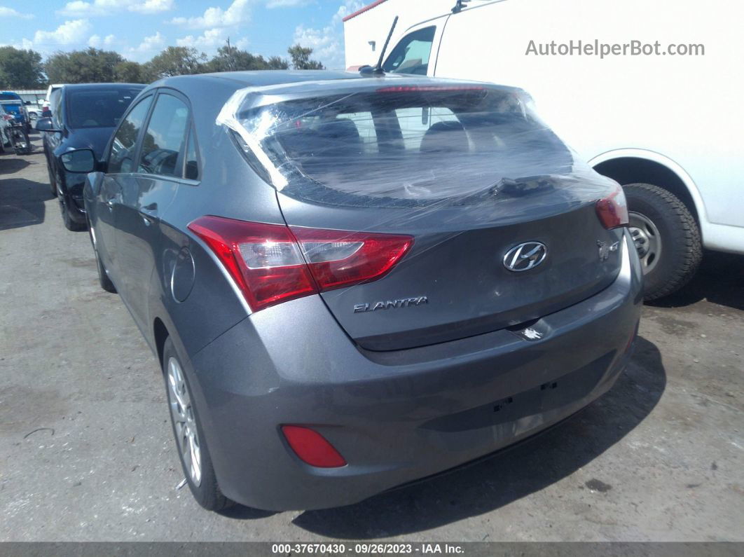 2017 Hyundai Elantra Gt   Gray vin: KMHD35LH2HU372544