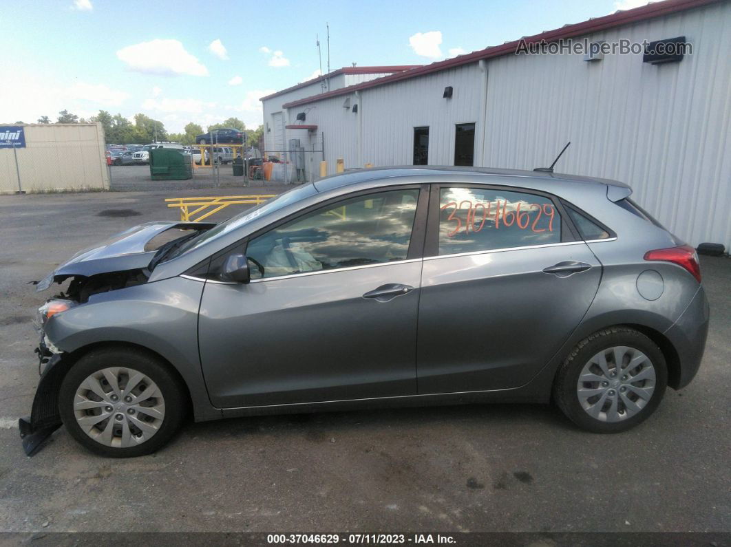 2017 Hyundai Elantra Gt Gray vin: KMHD35LH2HU376657