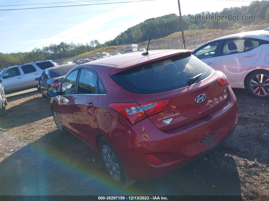 2017 Hyundai Elantra Gt   Red vin: KMHD35LH2HU377985