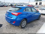 2017 Hyundai Elantra Gt   Blue vin: KMHD35LH2HU383432