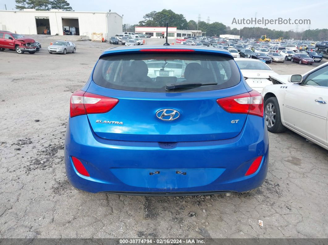 2017 Hyundai Elantra Gt   Blue vin: KMHD35LH2HU383432