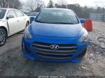 2017 Hyundai Elantra Gt   Синий vin: KMHD35LH2HU383432