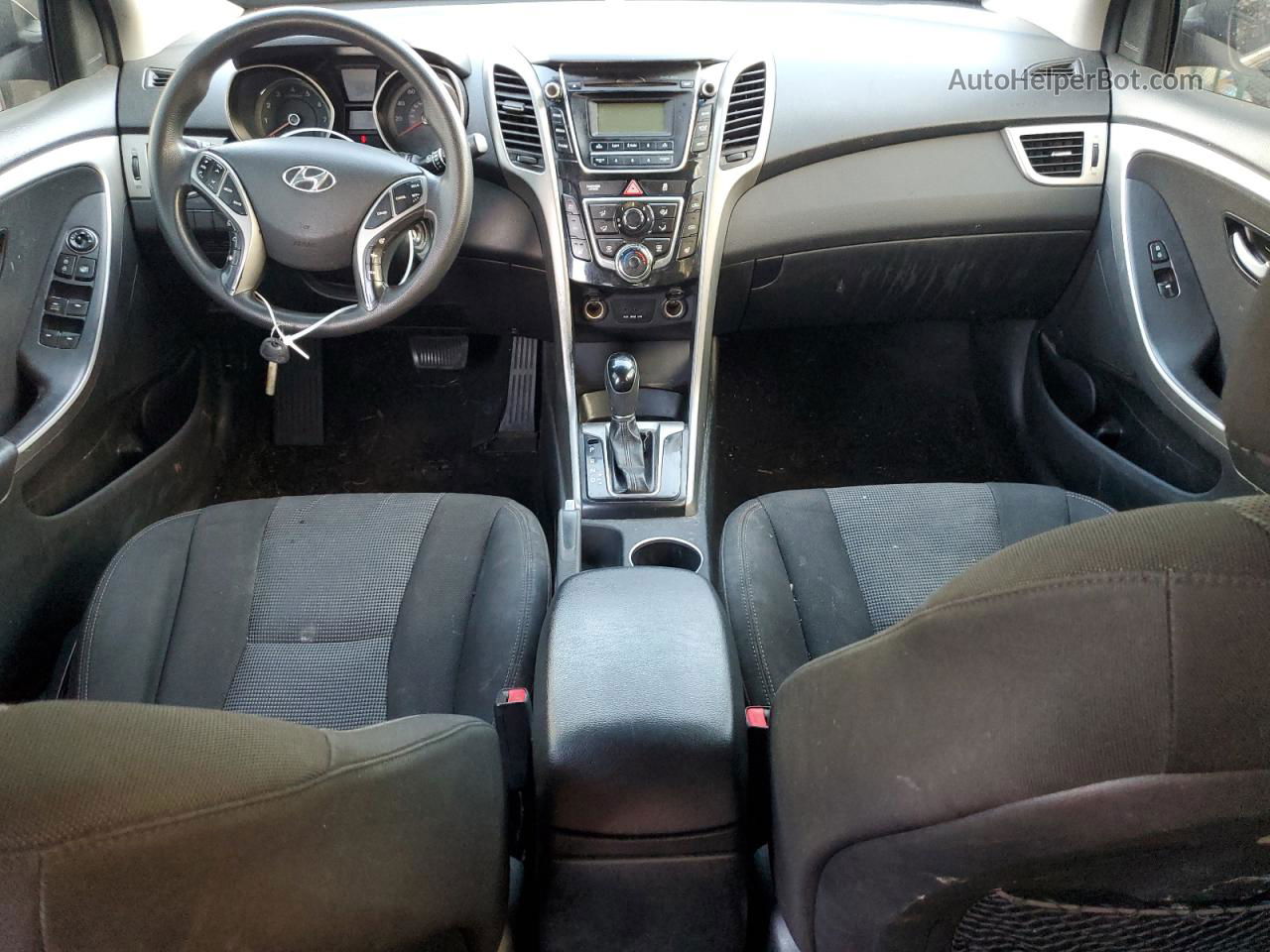 2014 Hyundai Elantra Gt Черный vin: KMHD35LH3EU204441