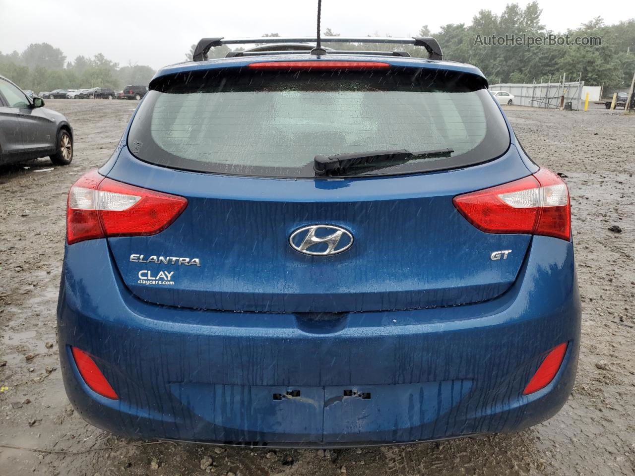 2014 Hyundai Elantra Gt  Blue vin: KMHD35LH3EU218114