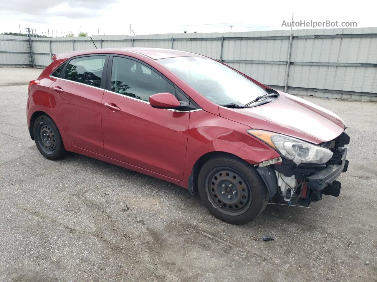 2016 Hyundai Elantra Gt  Red vin: KMHD35LH3GU297819