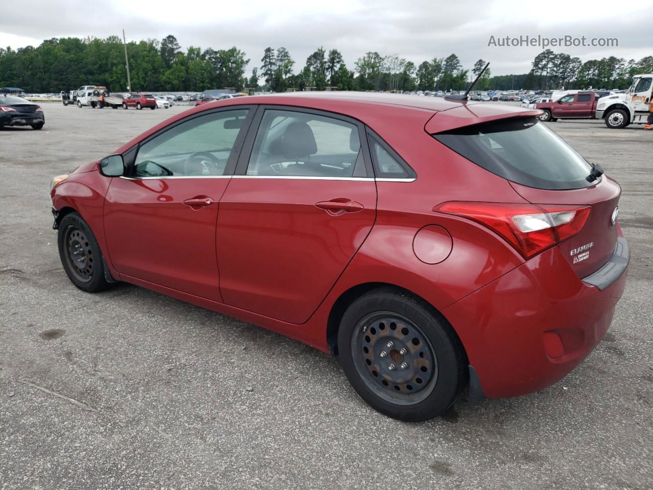 2016 Hyundai Elantra Gt  Red vin: KMHD35LH3GU297819