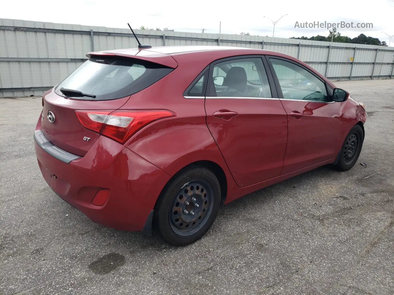 2016 Hyundai Elantra Gt  Красный vin: KMHD35LH3GU297819