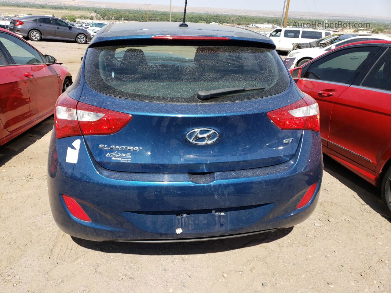 2016 Hyundai Elantra Gt  Blue vin: KMHD35LH3GU300587