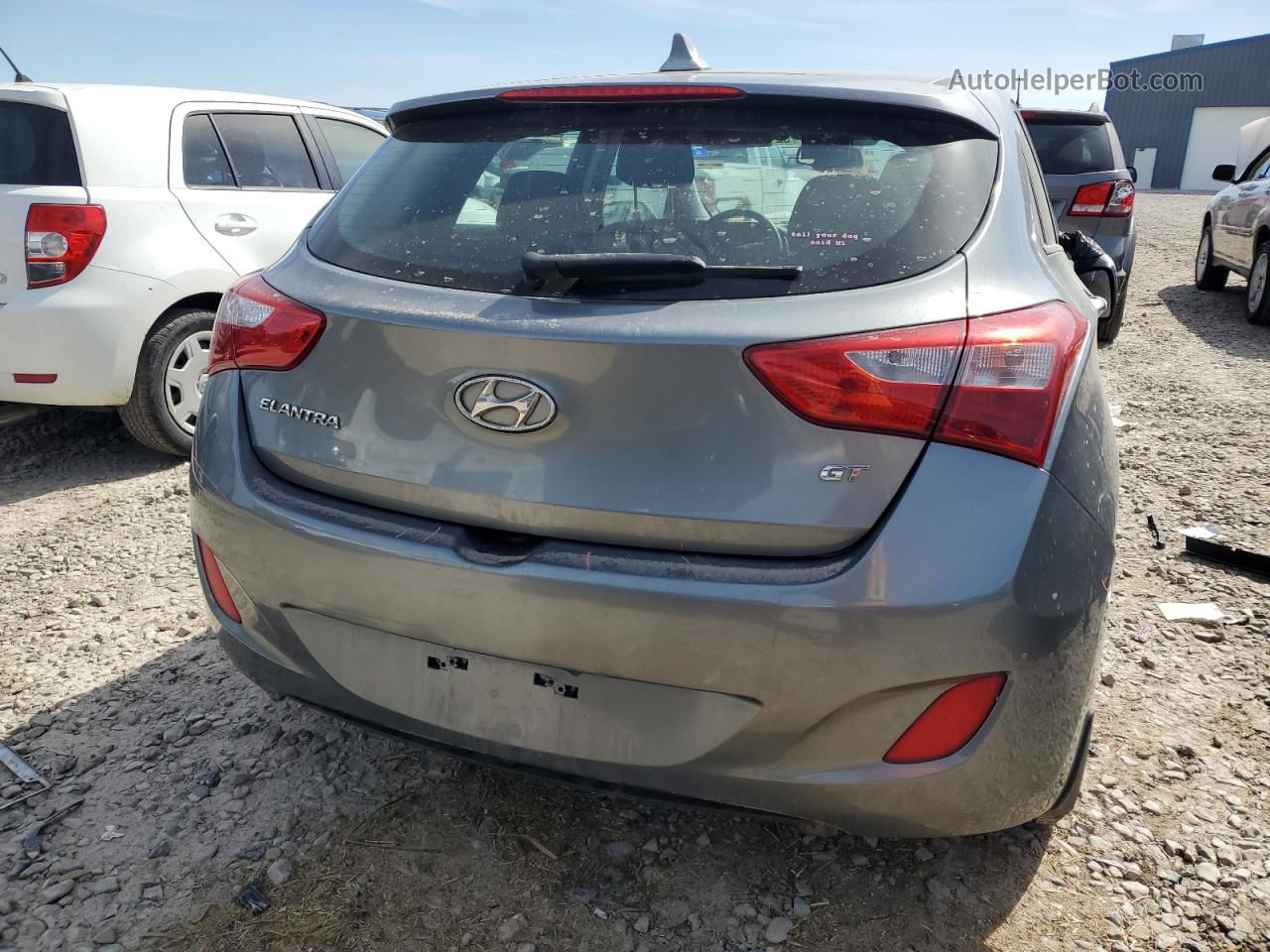 2016 Hyundai Elantra Gt  Серый vin: KMHD35LH3GU330348