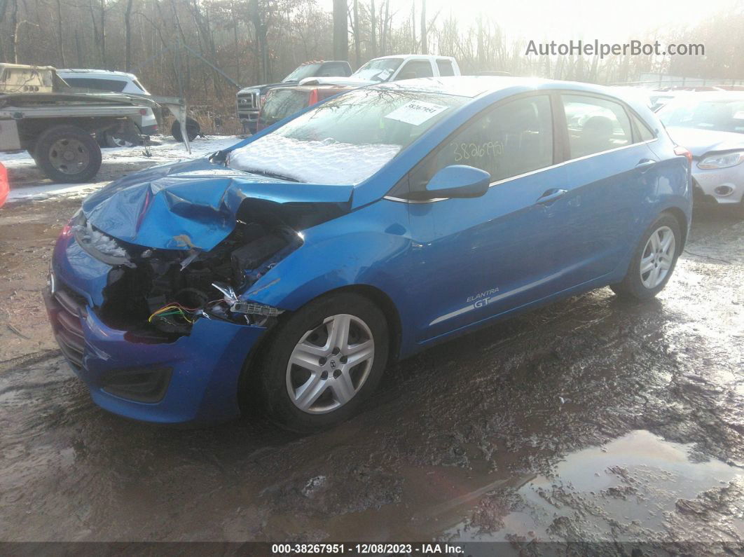 2017 Hyundai Elantra Gt Blue vin: KMHD35LH3HU350181