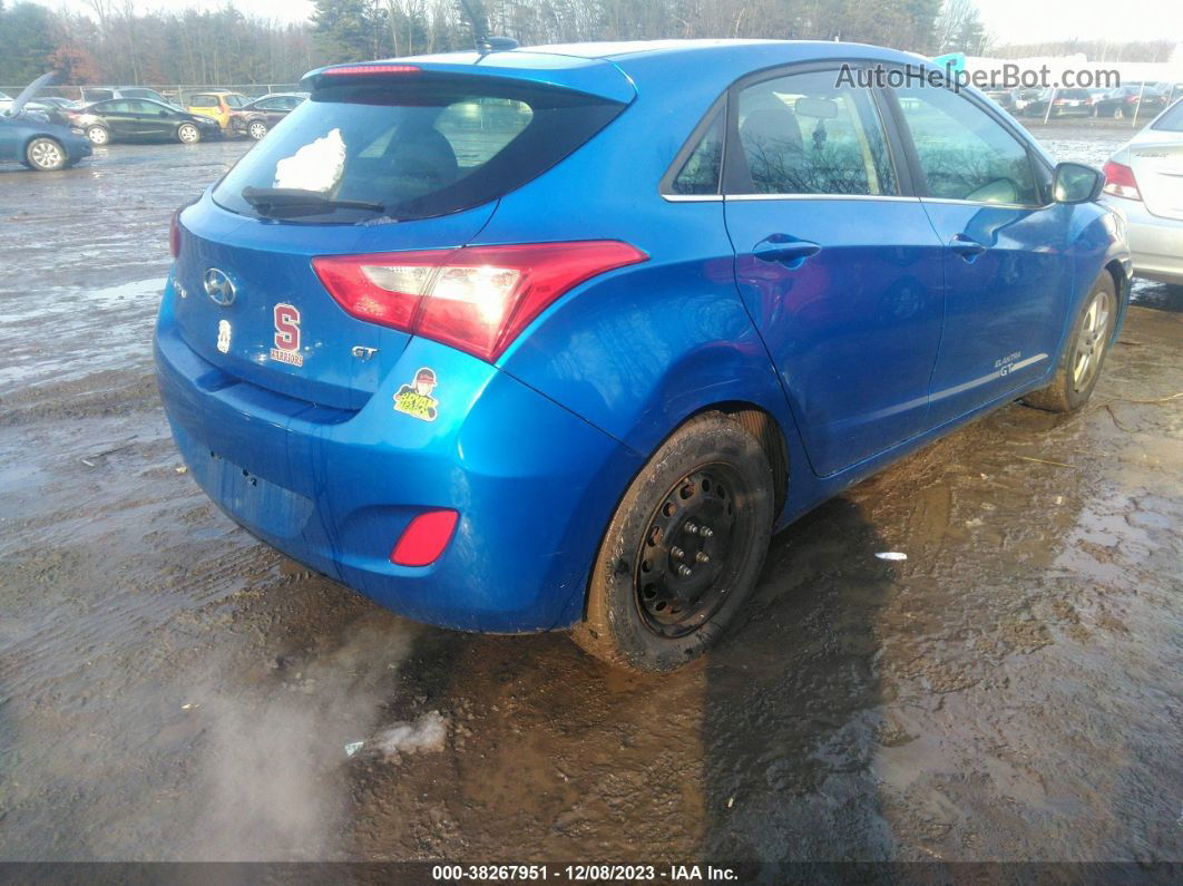 2017 Hyundai Elantra Gt Blue vin: KMHD35LH3HU350181