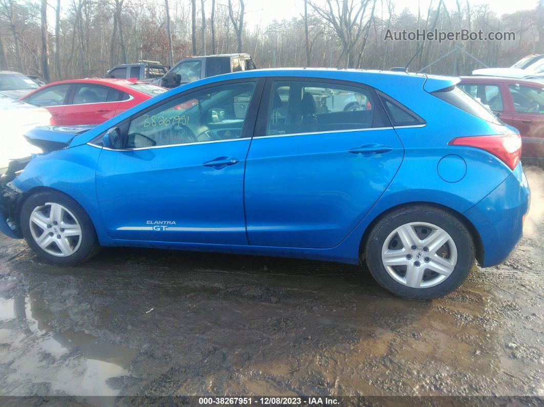 2017 Hyundai Elantra Gt Blue vin: KMHD35LH3HU350181