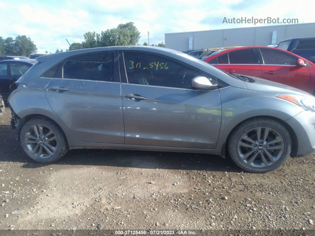 2017 Hyundai Elantra Gt   Gray vin: KMHD35LH3HU353792