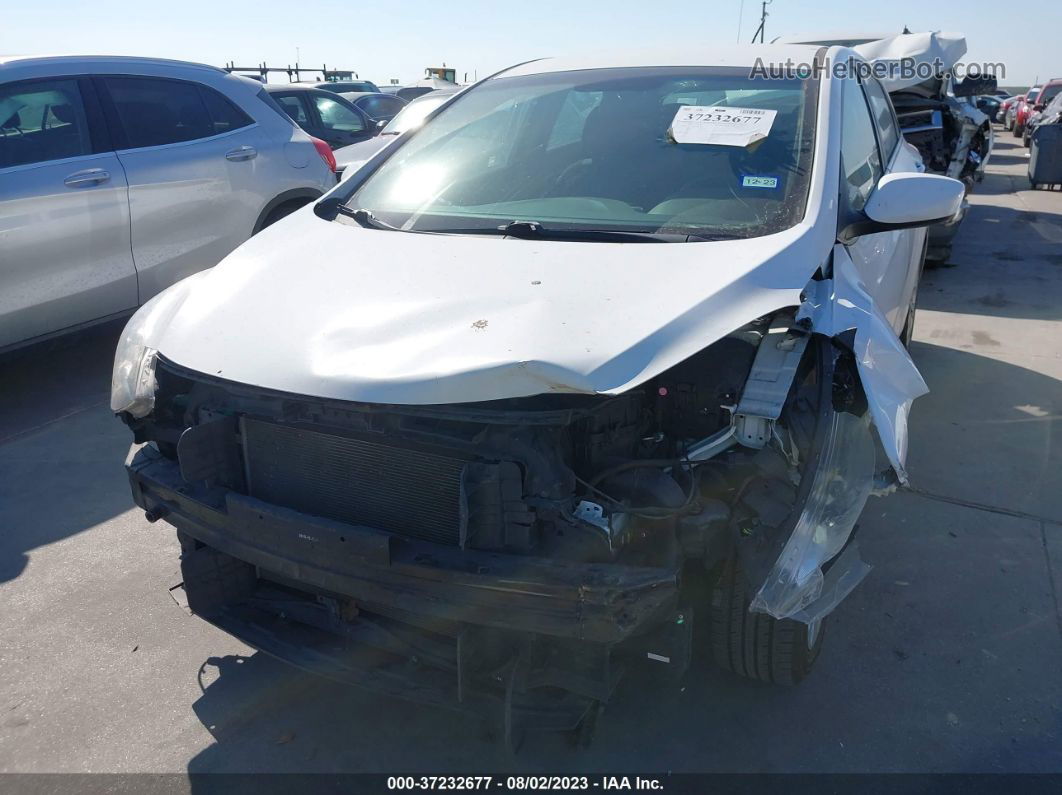 2017 Hyundai Elantra Gt   White vin: KMHD35LH3HU369653