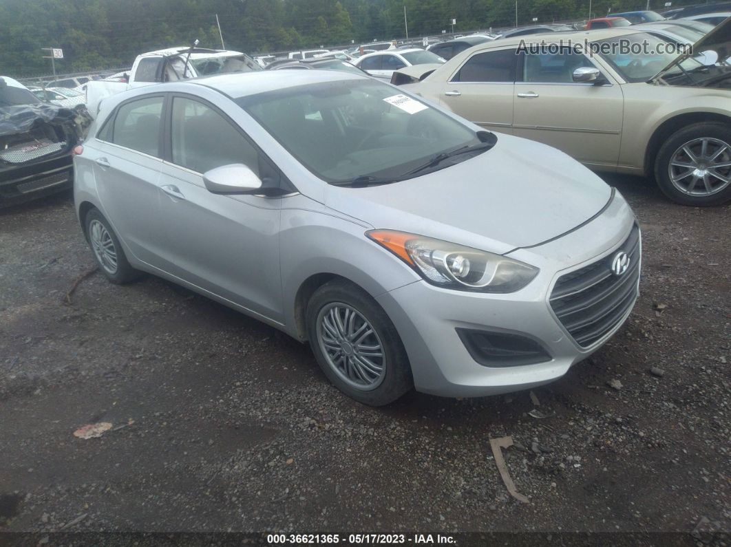 2017 Hyundai Elantra Gt Silver vin: KMHD35LH3HU371760