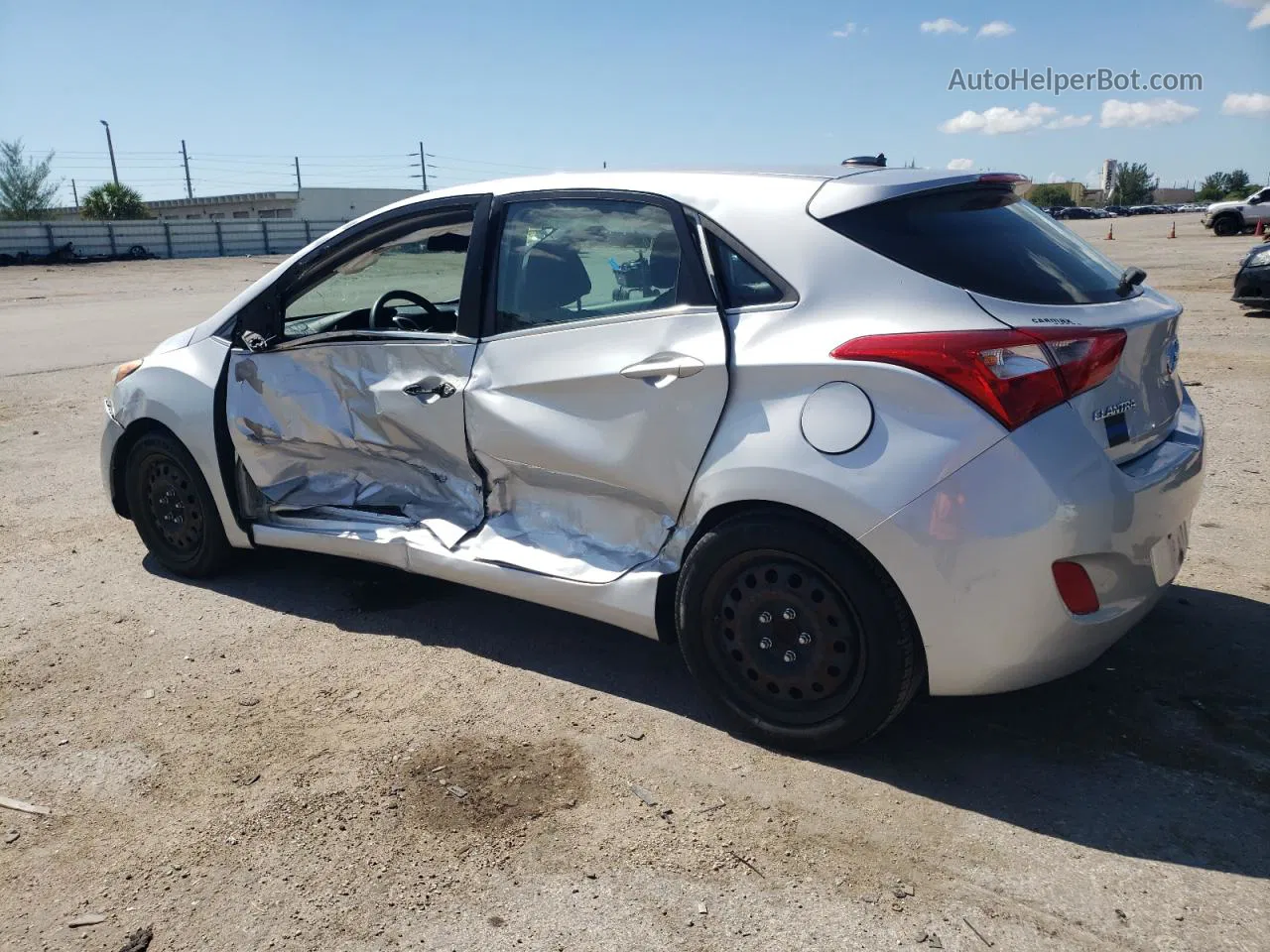 2017 Hyundai Elantra Gt  Silver vin: KMHD35LH3HU374836