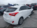 2017 Hyundai Elantra Gt   White vin: KMHD35LH3HU379471