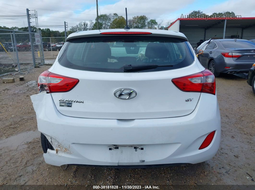 2017 Hyundai Elantra Gt White vin: KMHD35LH3HU381964