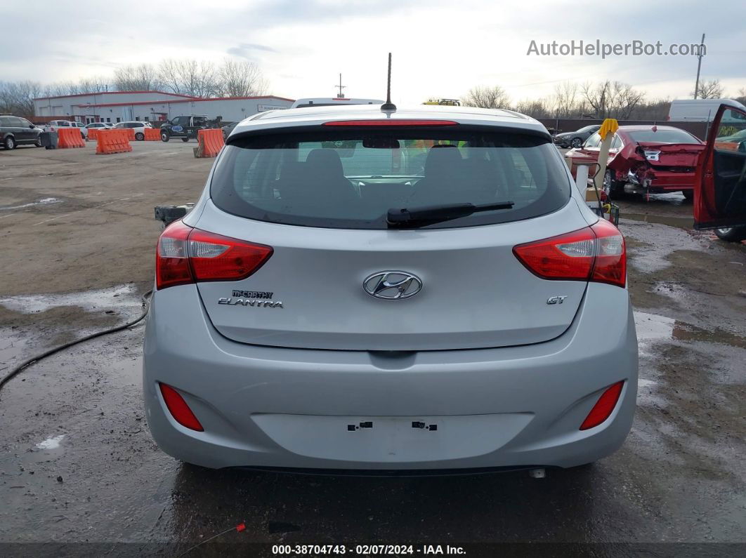 2017 Hyundai Elantra Gt   Silver vin: KMHD35LH3HU383844