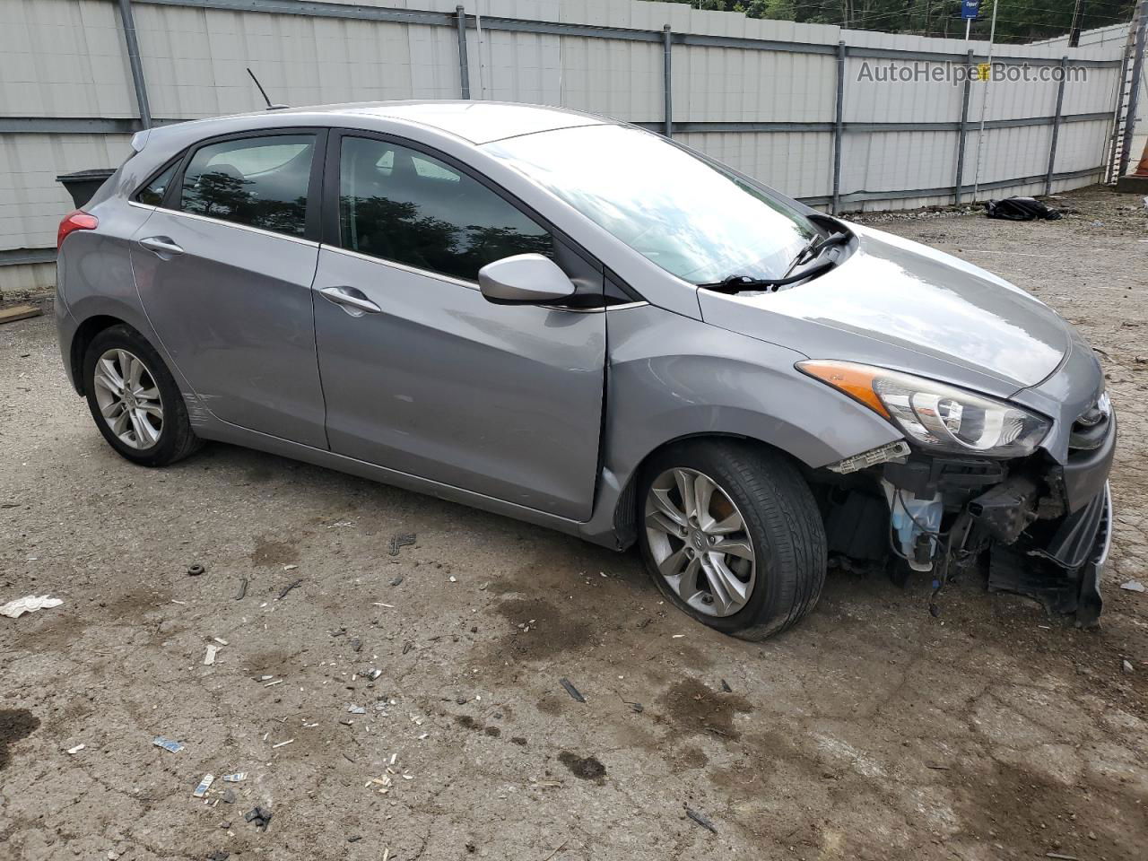 2014 Hyundai Elantra Gt  Silver vin: KMHD35LH4EU165889