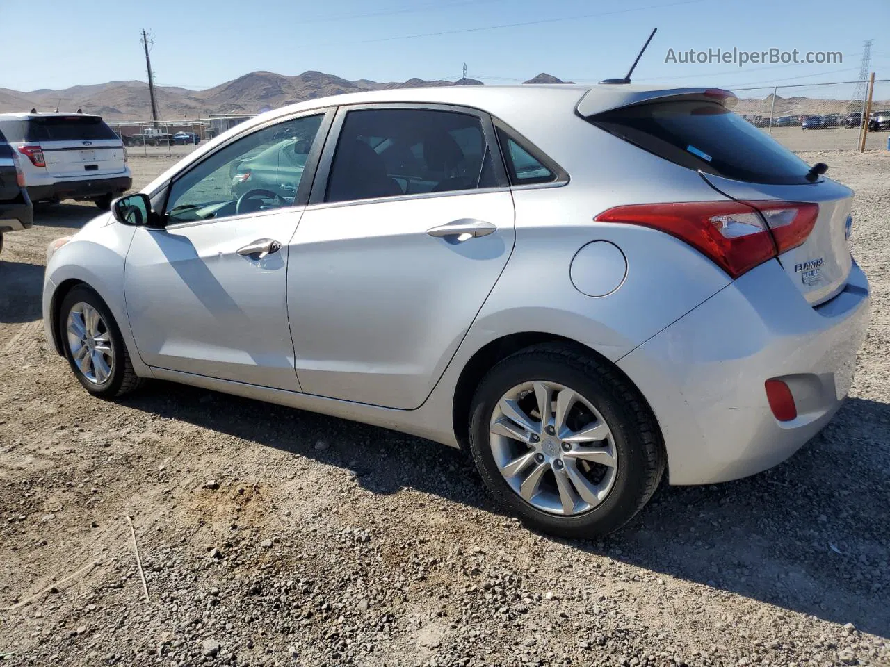 2014 Hyundai Elantra Gt Silver vin: KMHD35LH4EU186192