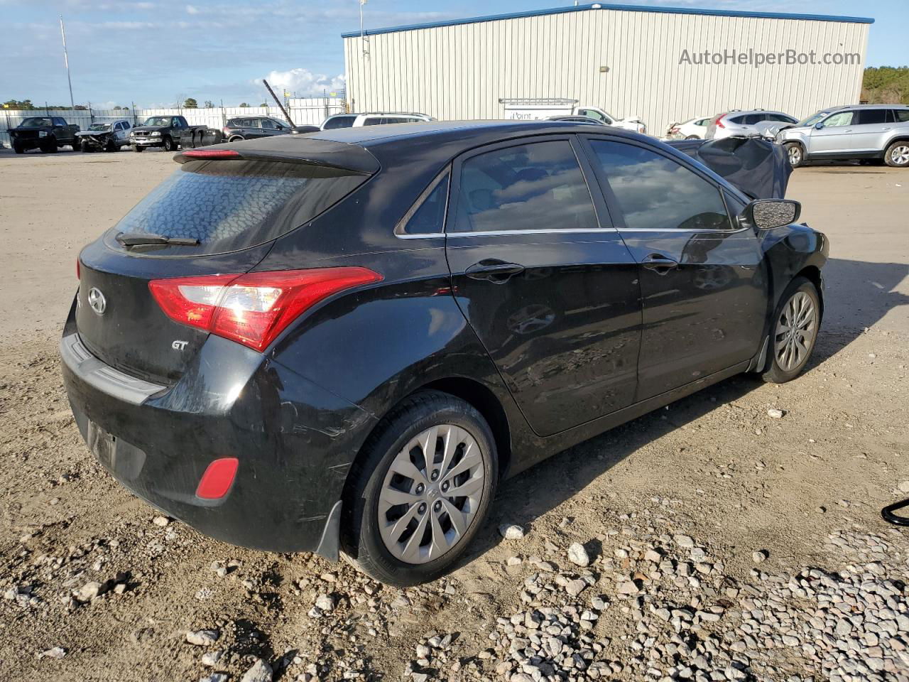 2016 Hyundai Elantra Gt  Black vin: KMHD35LH4GU261055