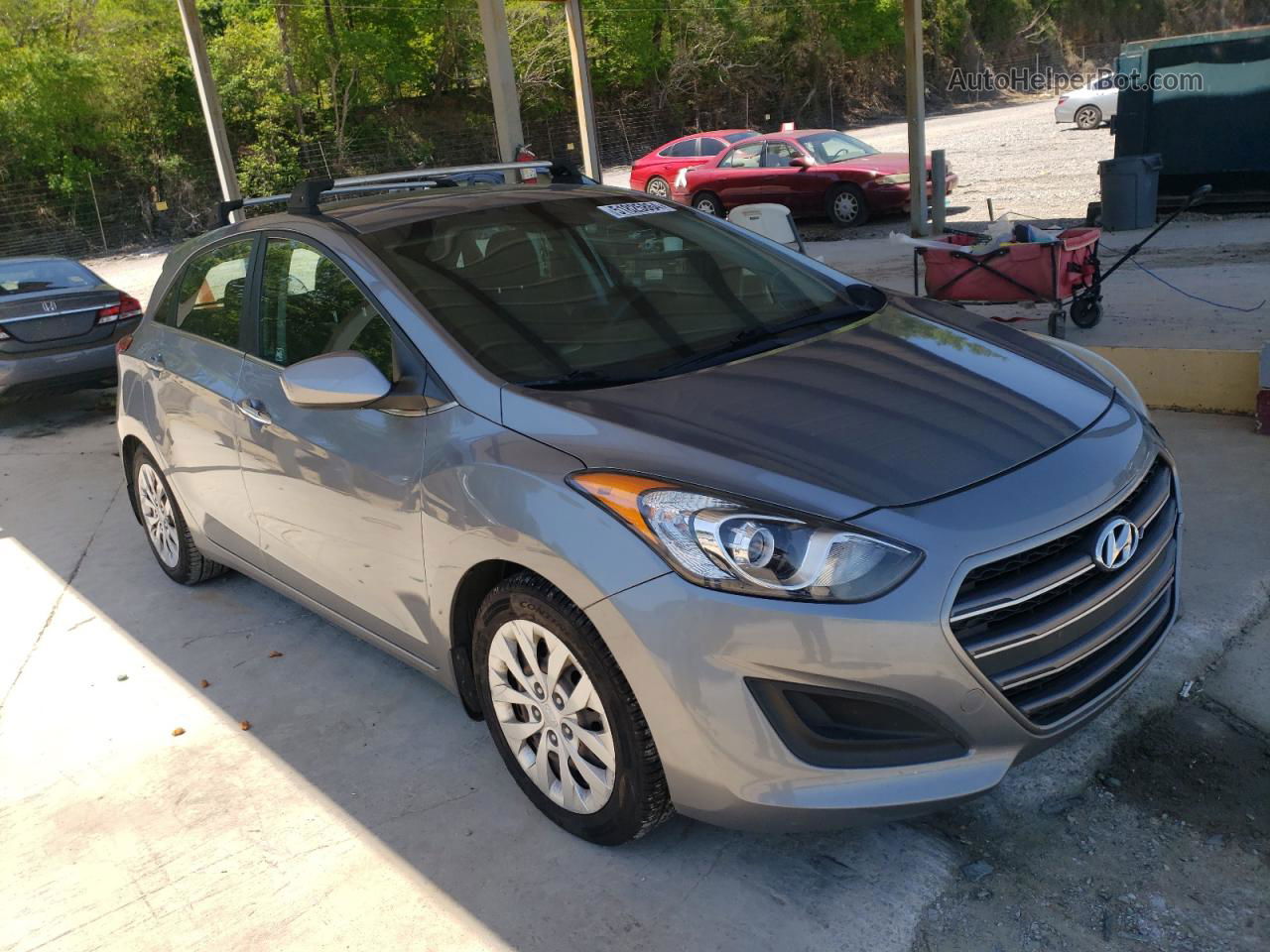 2016 Hyundai Elantra Gt  Silver vin: KMHD35LH4GU270340