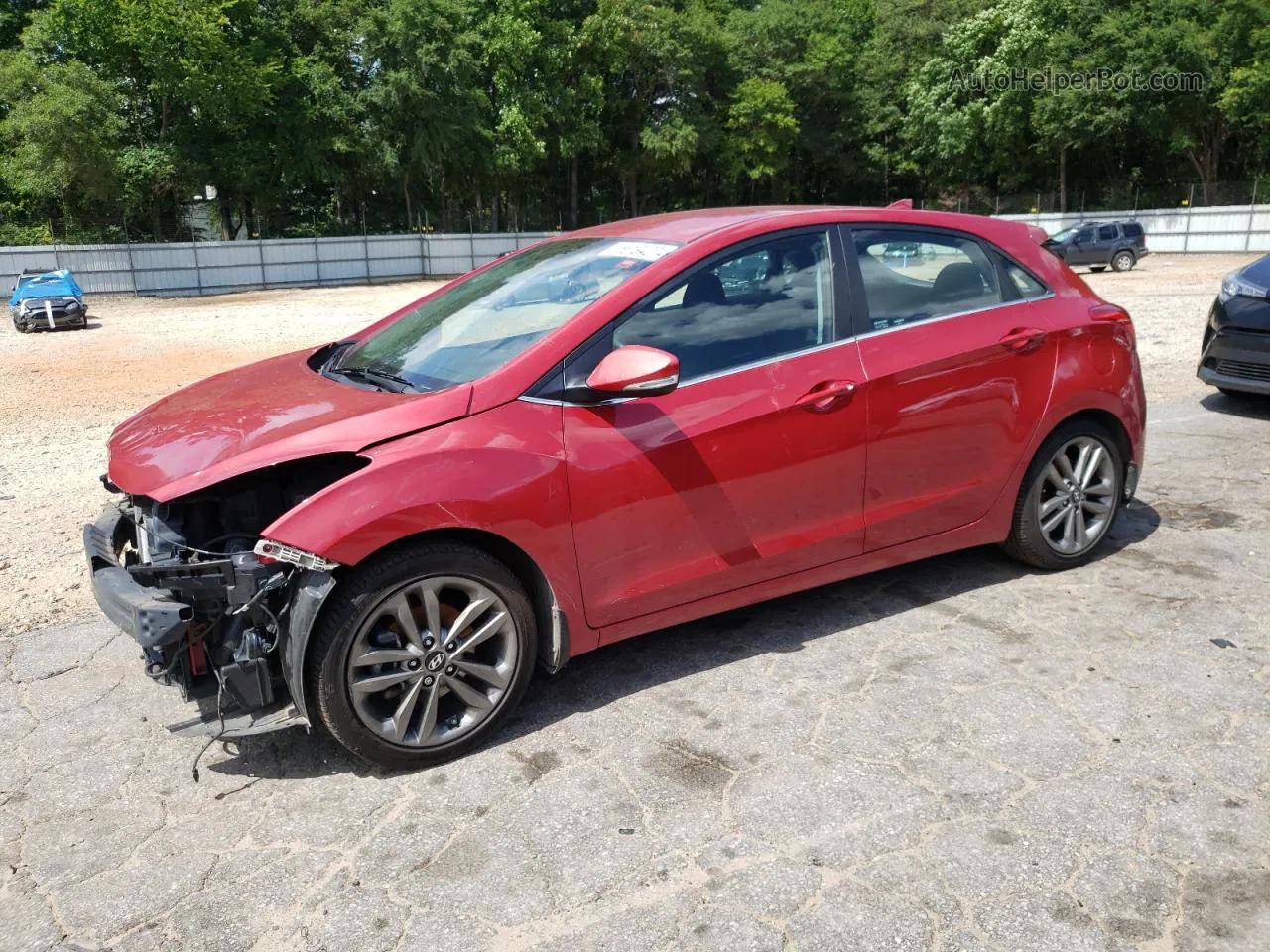 2016 Hyundai Elantra Gt  Red vin: KMHD35LH4GU283878