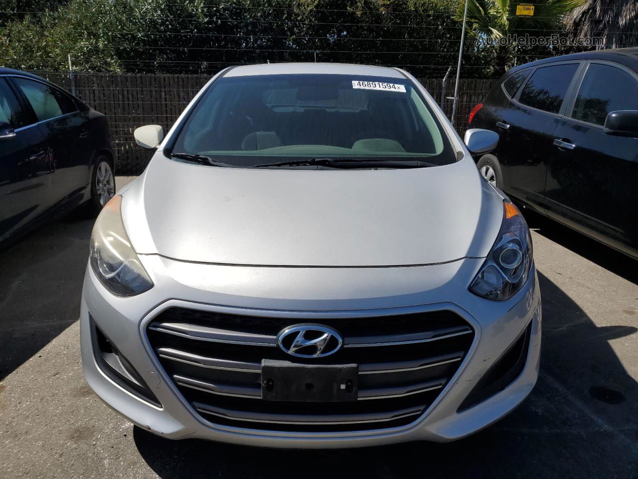 2016 Hyundai Elantra Gt  Silver vin: KMHD35LH4GU309136