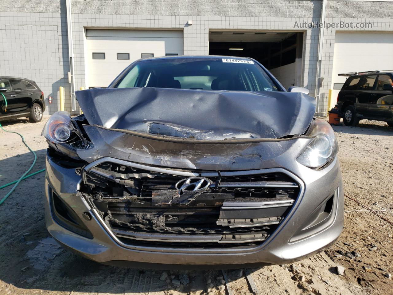 2016 Hyundai Elantra Gt  Серый vin: KMHD35LH4GU322646