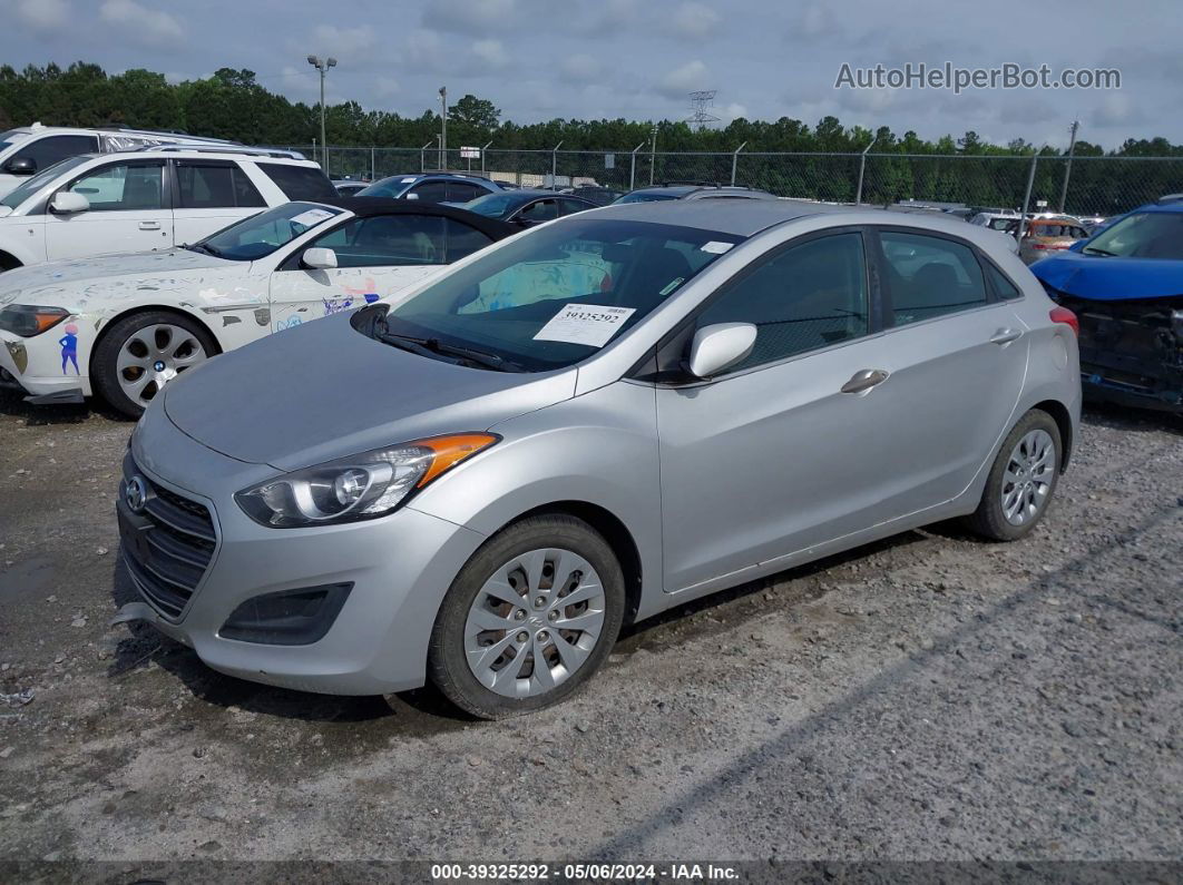 2017 Hyundai Elantra Gt   Silver vin: KMHD35LH4HU359097