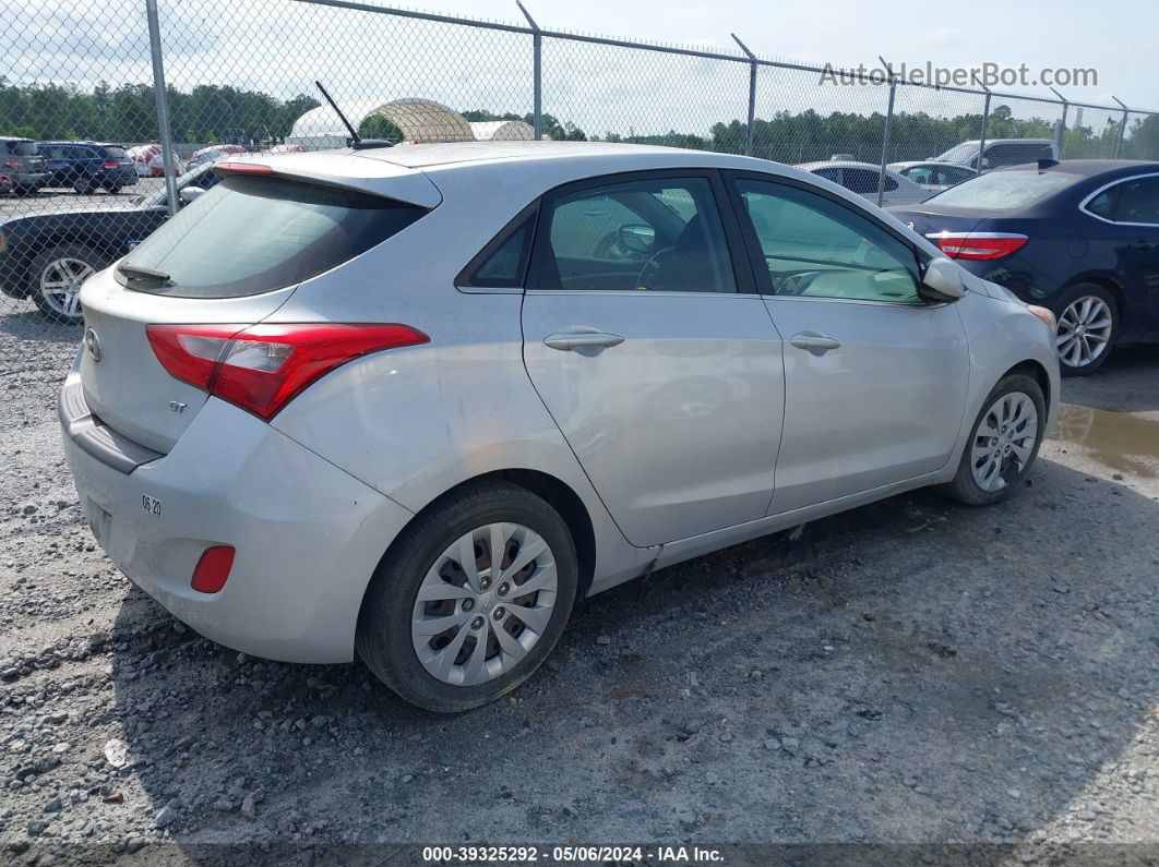 2017 Hyundai Elantra Gt   Silver vin: KMHD35LH4HU359097