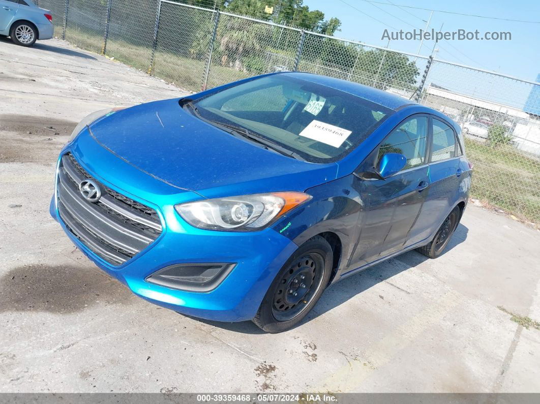 2017 Hyundai Elantra Gt   Blue vin: KMHD35LH4HU374490