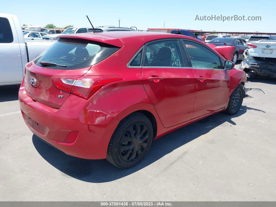 2017 Hyundai Elantra Gt Red vin: KMHD35LH4HU379625