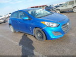 2017 Hyundai Elantra Gt   Blue vin: KMHD35LH4HU384081