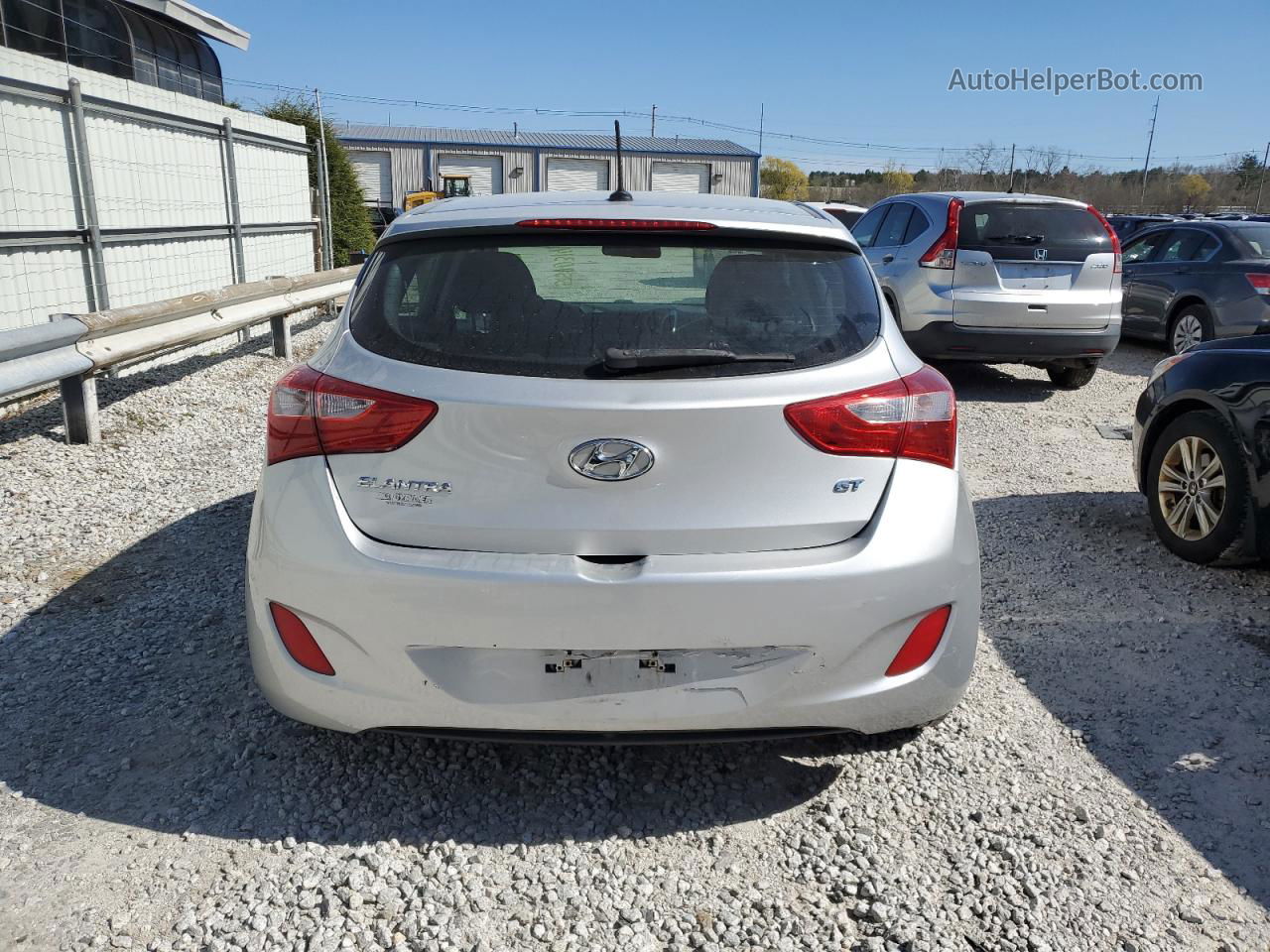 2014 Hyundai Elantra Gt  Silver vin: KMHD35LH5EU170003