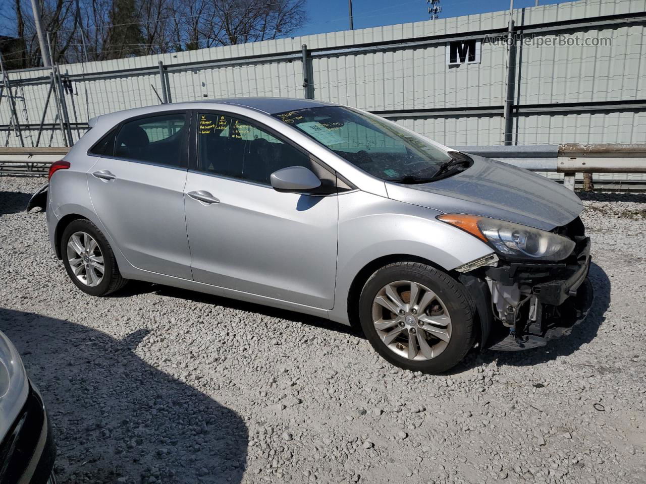 2014 Hyundai Elantra Gt  Silver vin: KMHD35LH5EU170003