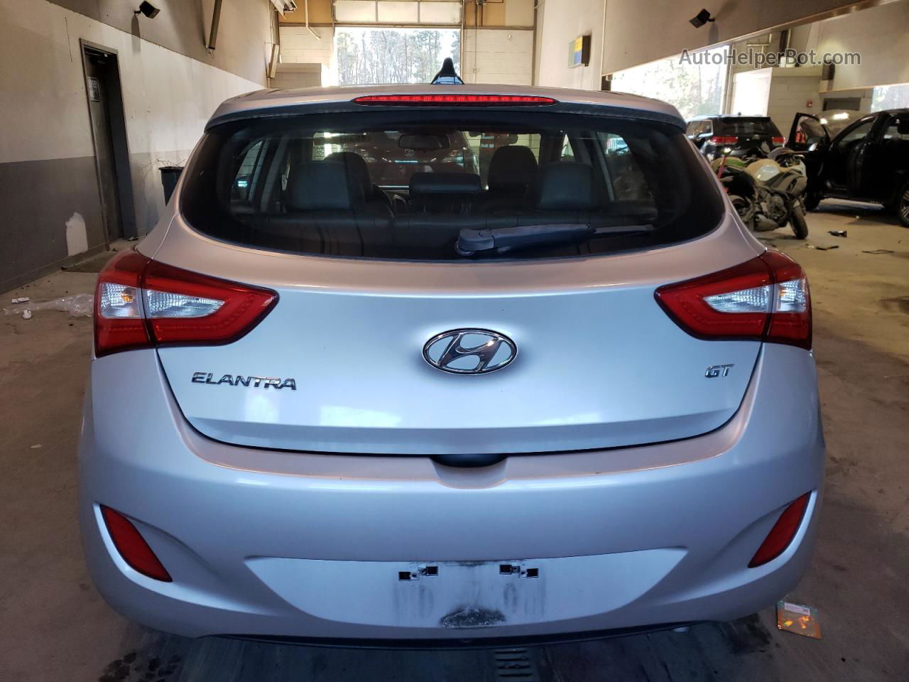 2014 Hyundai Elantra Gt  Серебряный vin: KMHD35LH5EU202674